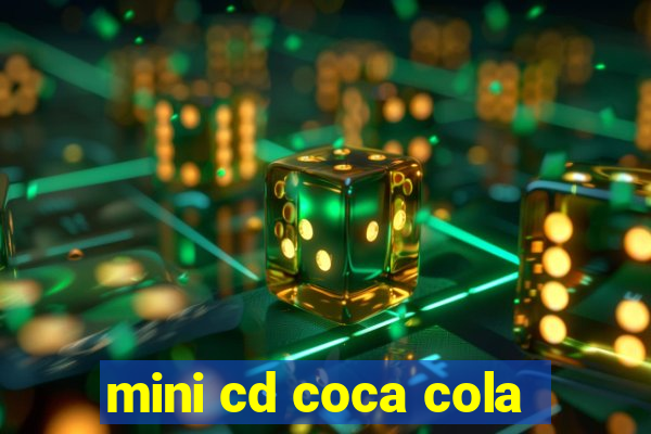 mini cd coca cola